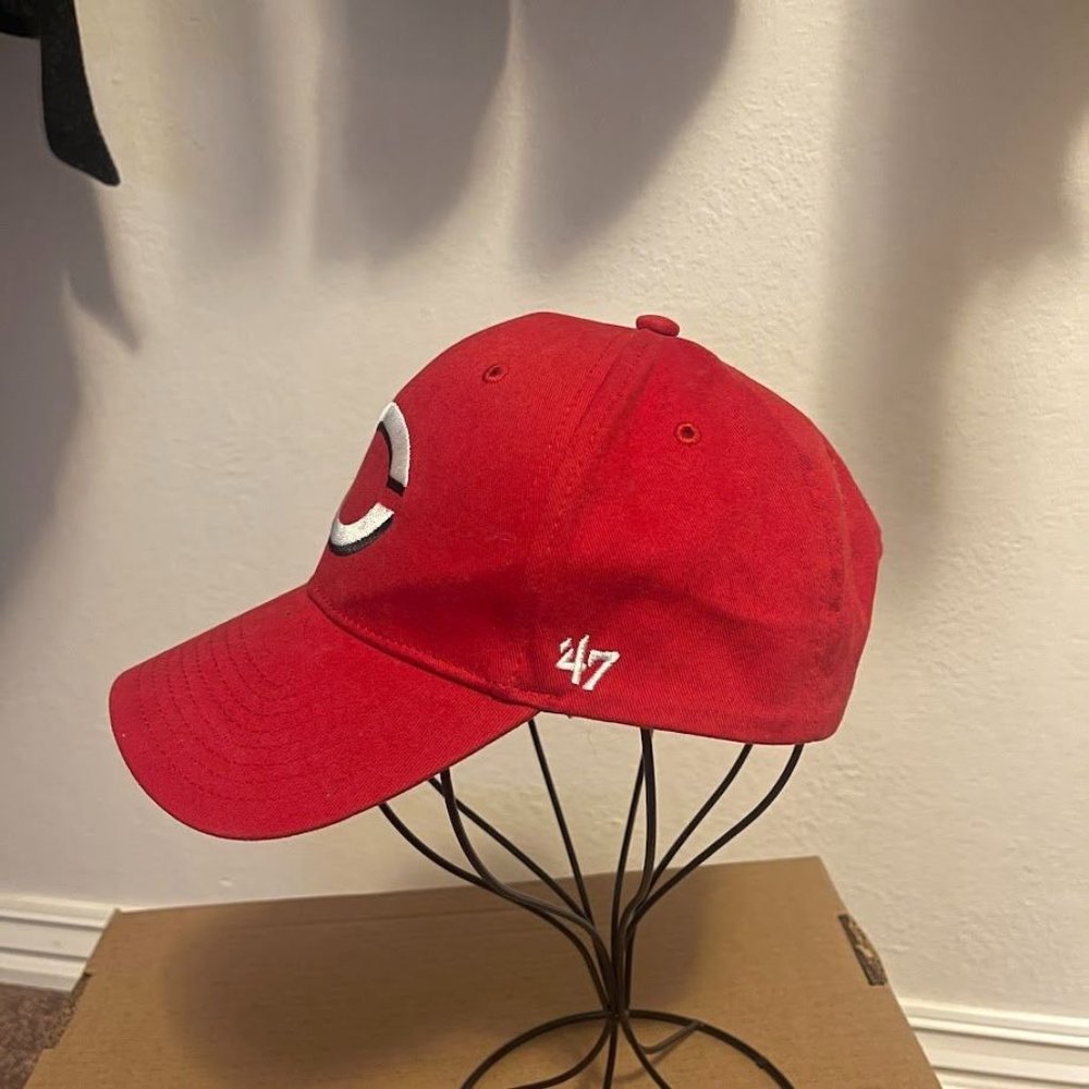 Cincinnati Reds Rookie Adjustable Baseball Cap‎ Red - Picture 11 of 15